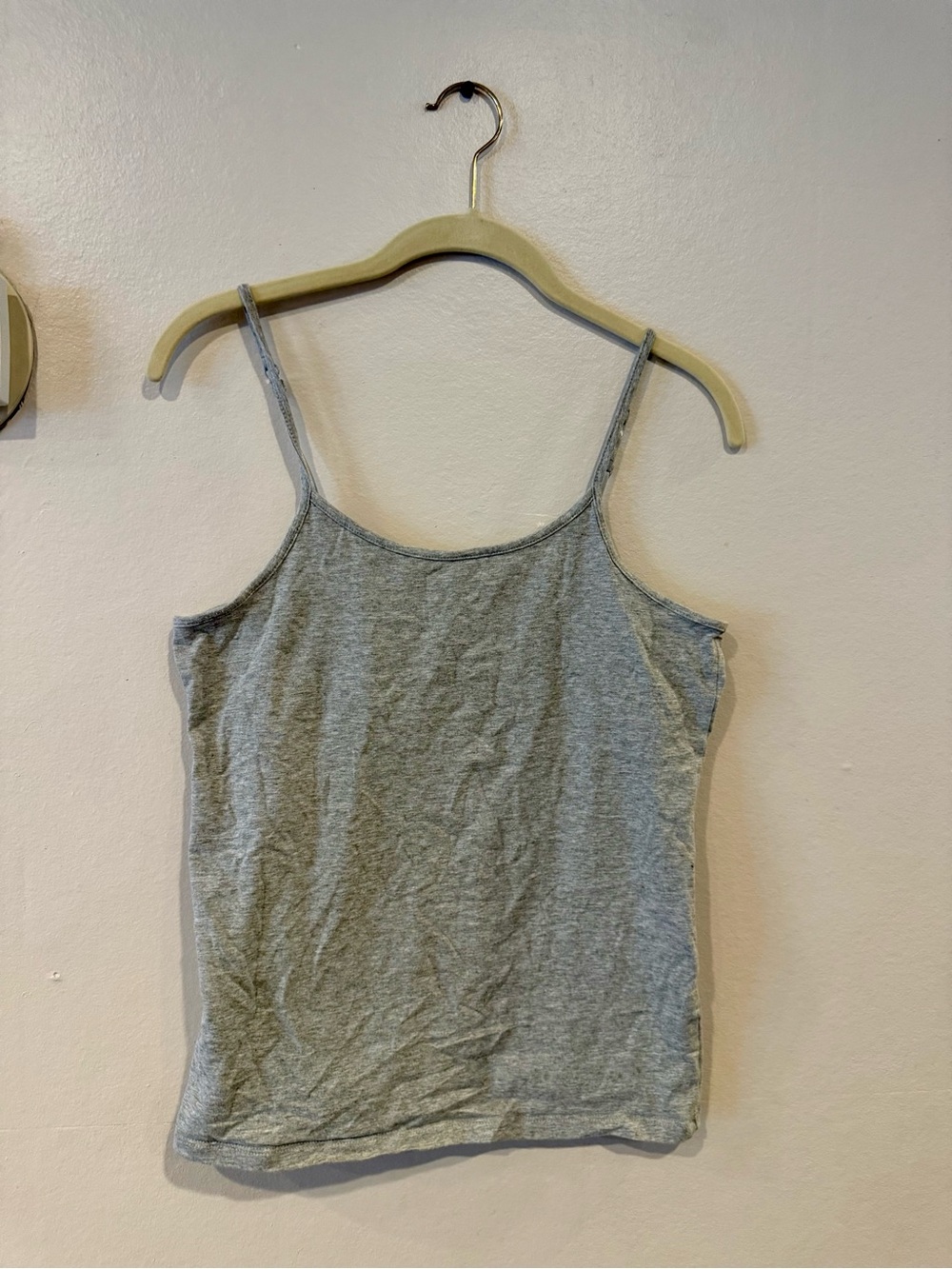 Place Gray Spaghetti Strap Cami